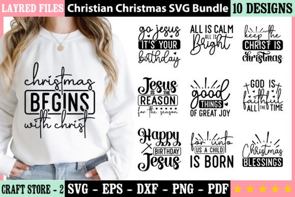 Download Christian Christmas SVG Bundle 2 - Christmas svg bundle Collection