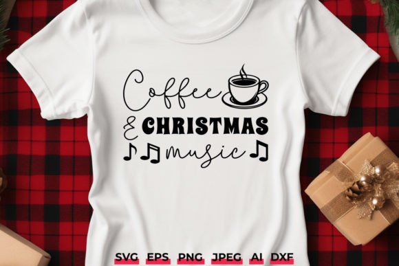 Download Coffee and Christmas Music SVG - Music Collection