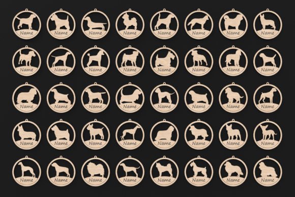 Download Laser Cut Dog Ornament Svg Files - Dog ornament svg Collection