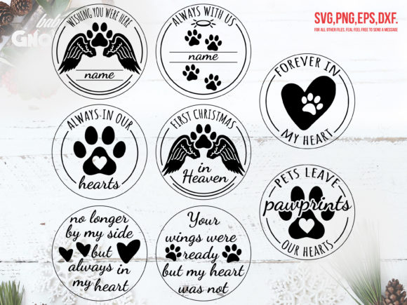 Download Memorial Dog Ornament SVG, Dog's Ornamen - Dog ornament svg Collection