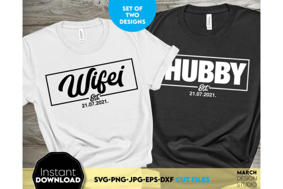 Download Hubby and Wifei Wedding Sign Gift Design - Premium Resources