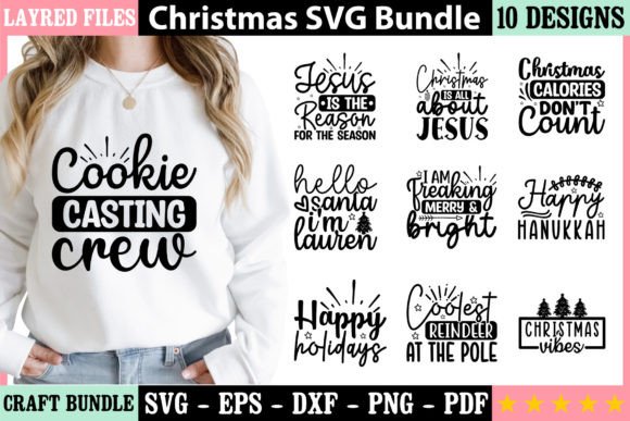 Download Christmas SVG Bundle 4 - Christmas svg bundle Collection