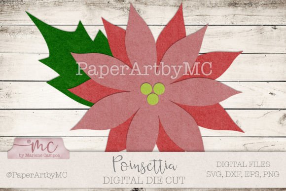 Download Poinsettia Cut Files - Poinsettia cut file Collection